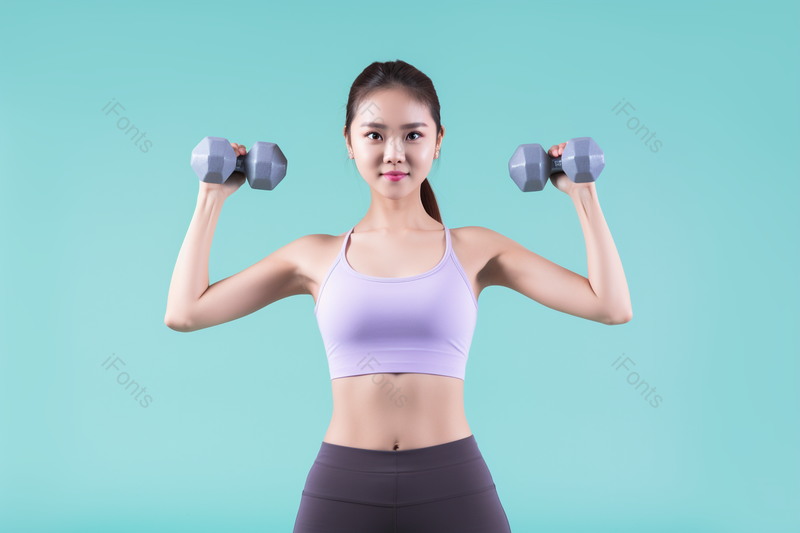 练哑铃年轻运动女人,高清,摄影图,摄影图片,图片大全,摄影图免费下载